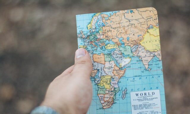 The Ultimate International Moving Guide A map of the world