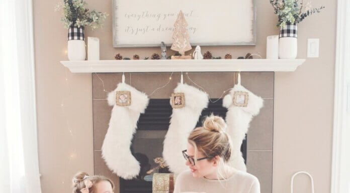 How to Make Your New Home Kid-Friendly??? A mother and daughter having a tea-party on the floor