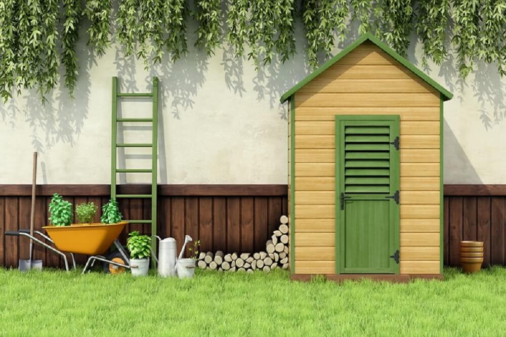 Shed-Installation