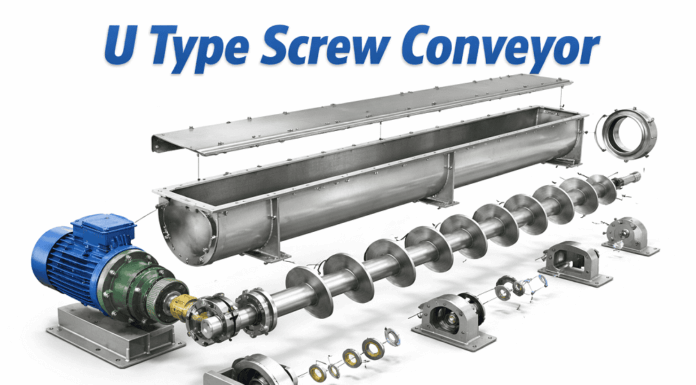 Why Choose a U Type Screw Conveyor? U Type Screw Conveyor