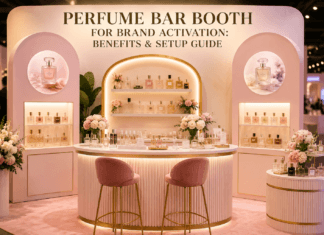 Perfume Bar Booth for Brand Activation: Benefits & Setup Guide Perfume bar for Brand activation Melbourne