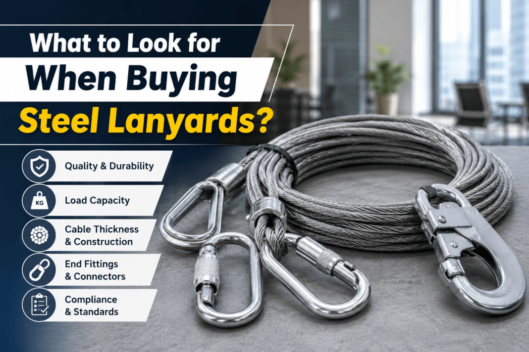 Steel Lanyards Steel Lanyards