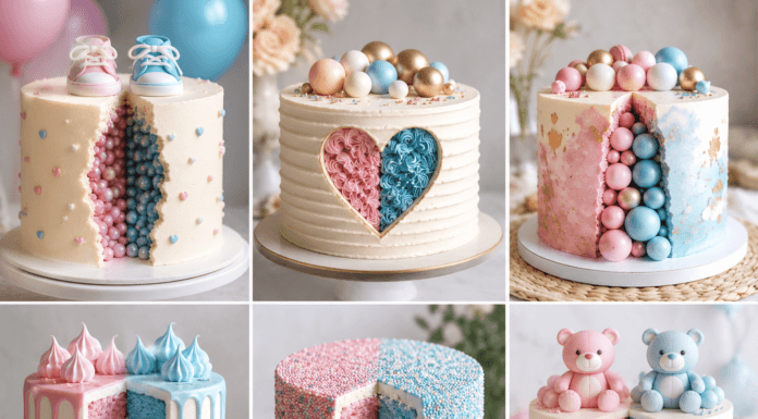 Trending Gender Reveal Cake Designs This Year