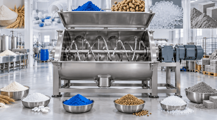 Top Applications of a Ribbon Blender Machine Ribbon Blender Machine