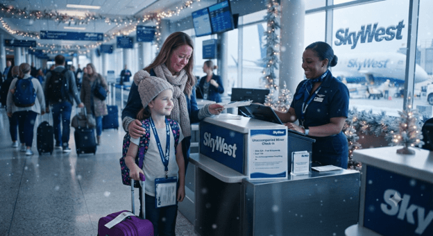 How Does the SkyWest Airlines Unaccompanied Minor Policy Work?