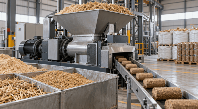 The Role of a Briquetting Machine in Waste Management Briquetting Machine