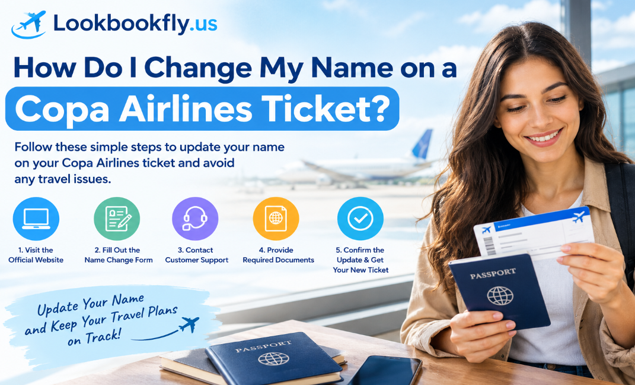 How Do I Change My Name on a Copa Airlines Ticket? Change Name on Copa Airlines